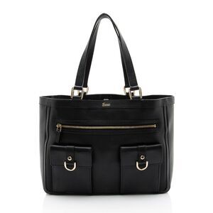 Gucci Leather Abbey Pocket Tote